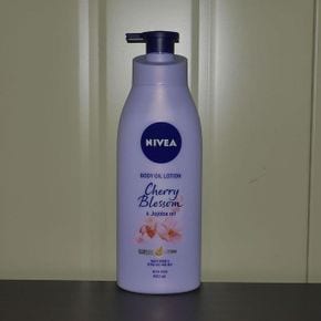 NIVEA 바디오일로션 체리블로썸 400ml