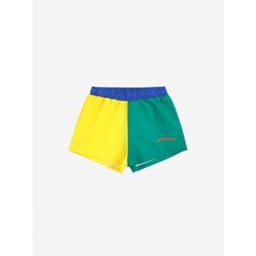 [공식스토어] 25SS  베이비 컬러블락 스윔 트렁크 B125AB101