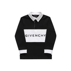 [지방시 GIVENCHY] H25466 09B 아동 긴팔티