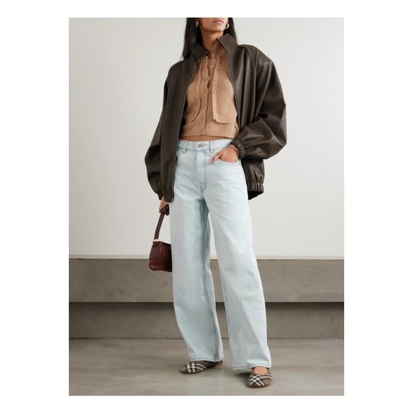 마농 하이라이즈 와이드 진 라이트 데님 46376663162878661