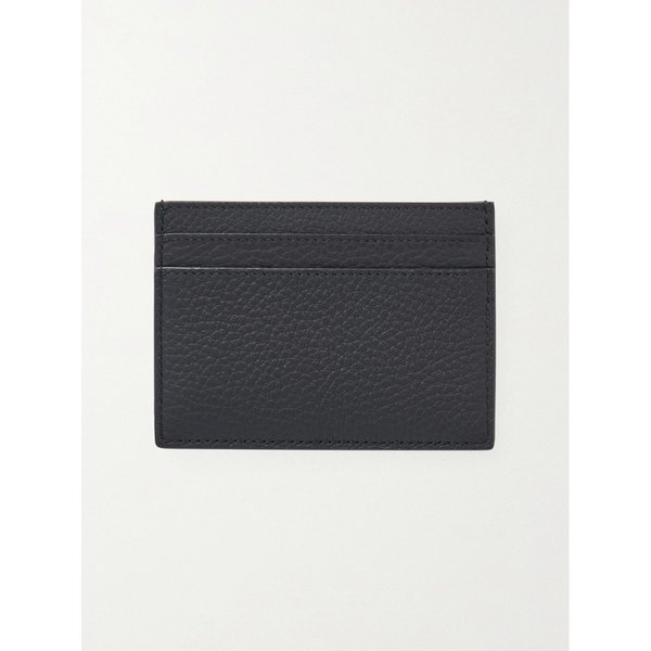 로고 아플리케 풀그레인 가죽 카드지갑 46376663163025172