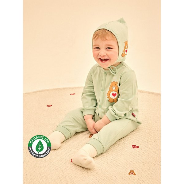 즈 오가닉 긴팔아기바디수트