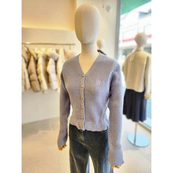 [여주점] [JJ 지고트] 여성 비대칭 크롭 가디건 GNBP1CD40