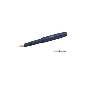  카베코 Kaweco 만년필 컨버터 포함 M 중자 클래식 스포츠 CSFP-NV 네이