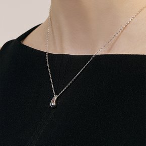 [sv925] raindrop pendant necklace