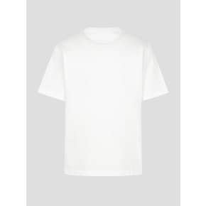 SS24[BC4242E021][Essential] 남녀공용 수피마 코튼 라운드넥 티셔츠 - 화이트