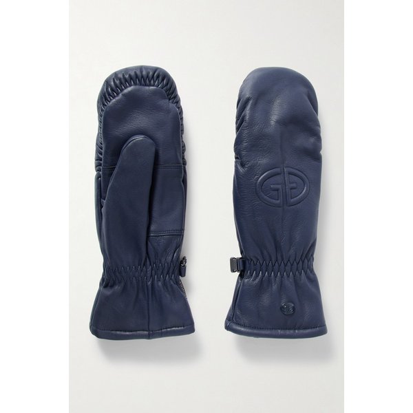 골드버그 힐자 로고 엠보스드 패디드 가죽 벙어리 장갑 46376663162919546