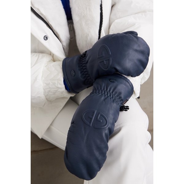 골드버그 힐자 로고 엠보스드 패디드 가죽 벙어리 장갑 46376663162919546