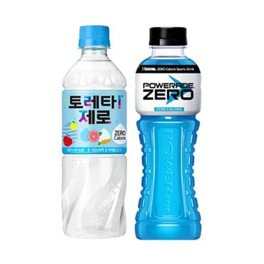  [한번에먹자] 토레타 제로 500ml 10페트 + 파워에이드 제로 600ml 10페트,