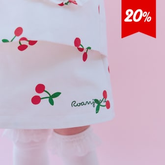 로아앤제인 (20%SALE)달콤크림 스커트 팬츠