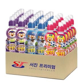 팔도 뽀로로 어린이 음료수 235ml 3종(복숭아맛+밀크맛+블루베리맛) 총33개