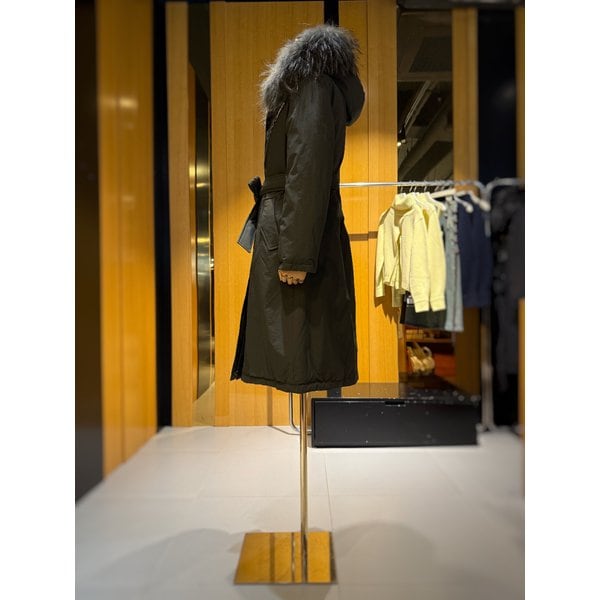 [시흥점] 여성 야상형 리버시블 구스 롱 점퍼 (ER4JD001)