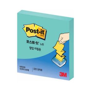 포스트잇 슈퍼스티키팝업리필 아쿠아 3M KR330SSN654 X ( 2매입 )