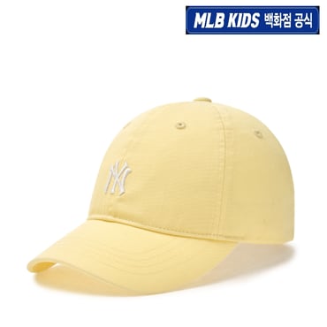 MLB키즈 (백화점공식)25N 여아 루키 볼캡  7FCP7705N-50YEL