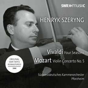 ANTONIO VIVALDI/ WOLFGANG AMADEUS MOZART - FOUR SEASONS & VIOLIN CONCERTO NO.5/ HENRYK SZE