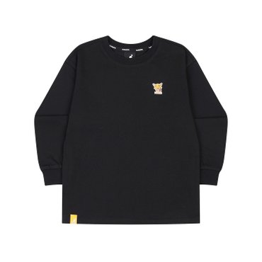 캉골키즈 루 심볼 롱 슬리브 티셔츠 RC 0005 블랙ARCCRT00050BK
