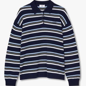 스트라이프 카라 니트 9176452982