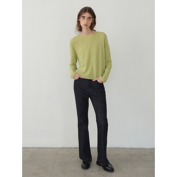 [리퍼브] 메리노울 루즈핏 풀오버 LIGHT GREEN