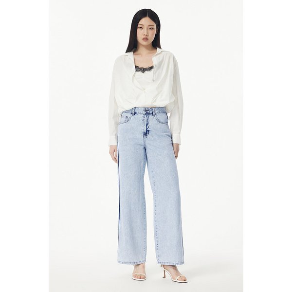 [AR/CHIVE] 사이드 워싱 와이드 팬츠 7115355RA1140
