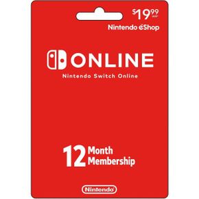 미국 닌텐도 스위치 게임 Nintendo Switch Online Gift Card 19.99 1510015