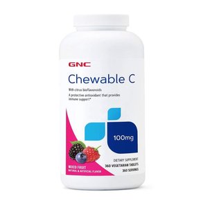 GNC Chewable C 100mg 츄어블 비타민C 360정