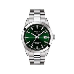 미국 티쏘 시계 남성 Tissot Mens Gentleman Auto Swiss Automatic Dress 워치 스테인리스스틸