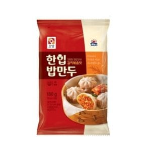 오양 포자만두/ 찐만두 고기 육즙 김치 갈비 매운 대림 산동만두 (오양 한입밥만두 김치볶음맛 180g)
