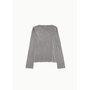 베이스레인지 26FW Omato Long Sleeve Tee, Elie Grey