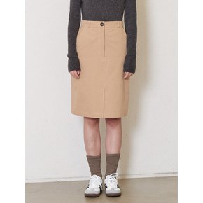 cation cotton skirt_sand