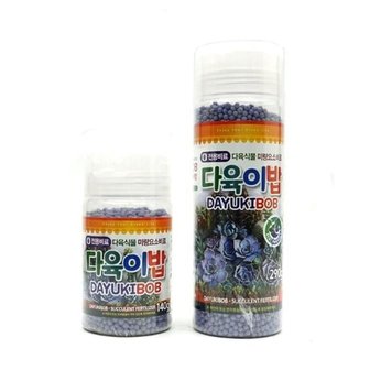  다육이밥 고형비료 (다육식물 필수미량요소) 140g (소)