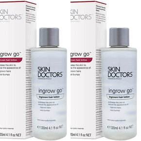 스킨닥터스 인그로우 고 헤어 로션 Skin Doctors Ingrow Go Lotion 120ml 2개