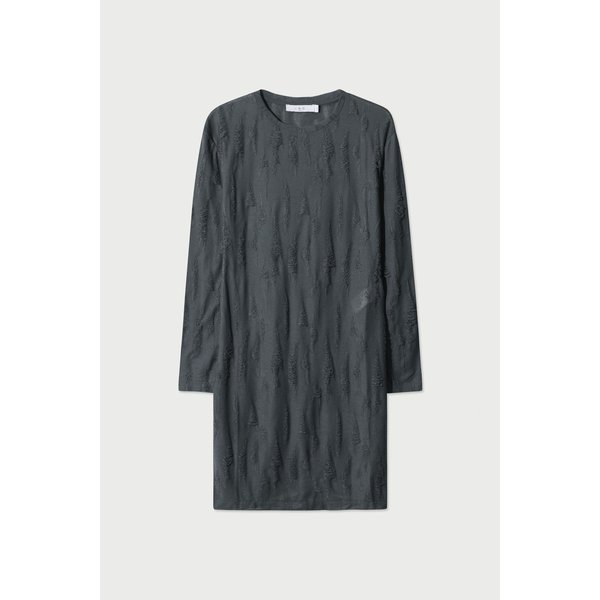 [여주점] [이로] 여성 GAYAO 네트 스티치 티셔츠 드레스 IOTAA25106GYX