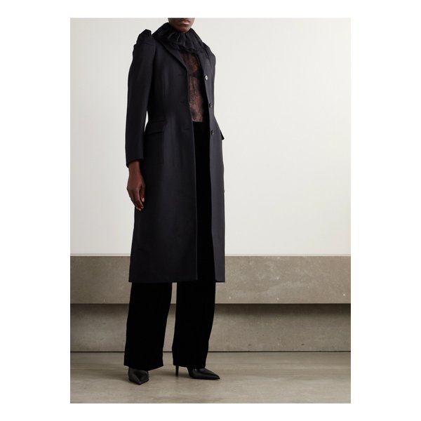 벨벳 스트레이트 팬츠 블랙 46376663162956269