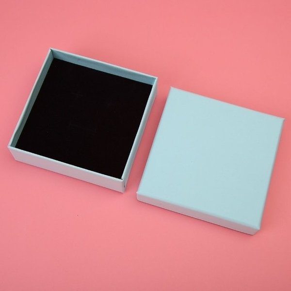 주얼리 케이스 민트블루 9cmX9cm (WFH85T3)