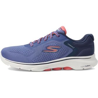  미국 스케쳐스 여자 고워크 Skechers 우먼스 Go 7코스믹 웨이브스 Athletic 워킹 스니커즈 17983