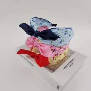 유아동 헤어 귀여운 체리 반다나 와이드 헤어밴드 여아 패션 머리띠  1215