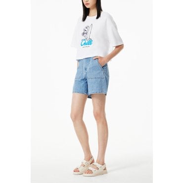 VOV 백 스냅 드롭 숄더 티셔츠 7114340882