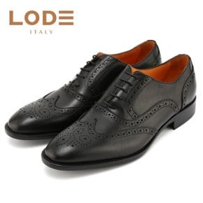 이태리 수제화 로데 LODE WING-TIP Black