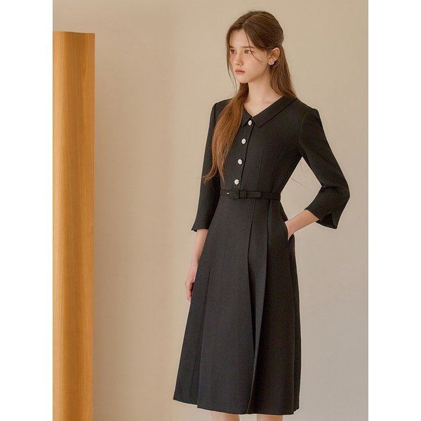 [Y]SS Calla138 쉬비긴즈 마치 트위드 원피스 블랙