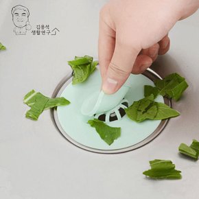 원터치 배수구마개 하수구 싱크대 욕조캡 악취차단