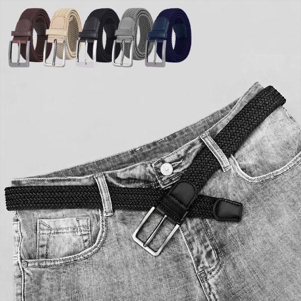 [옷자락] 남성 일상복 편안한 비즈니스 캐주얼 신축성 벨트