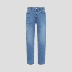 [Essential] 워싱 스탠다드핏 데님 팬츠  스카이 블루 (BC5721E71Q)
