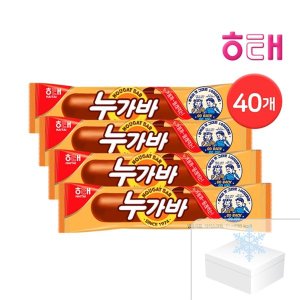 해태제과 해태 누가바 40개 바 아이스크림