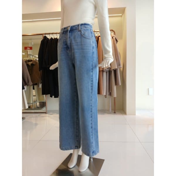 [여주점] 씨씨콜렉트 옆절개와이드데님팬츠 E261psa144