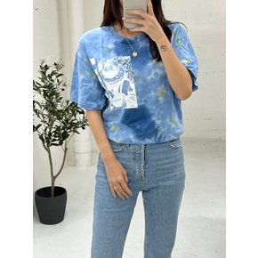 더 플러그 남녀공용 타이다이 티셔츠 TS01645