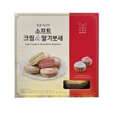 코스트코 화과방 크림붓세x4 딸기붓세x4