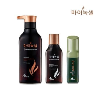 마이녹셀 샴푸 앰플 세트 (인텐시브 샴푸400ml  *1개 + 인텐시브 샴푸100ml *1개  + 인텐시브 헤어 앰플 60ml* 1개 )