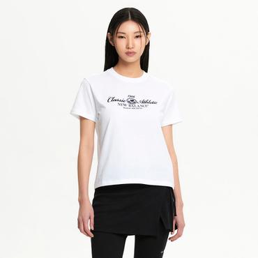 뉴발란스 여성 HERITAGE 반팔티 (SEMI OVER FIT) (NBNEF2W212)