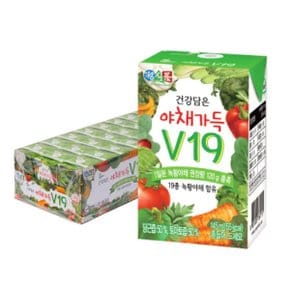 베지밀 건강담은 야채가득 V19 145ml x 24팩. x 3개