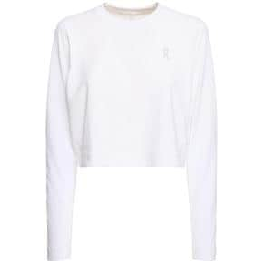 24 FW 온 여성 Active print cropped long sleeve t shirt 80I UXK037 TP716001985